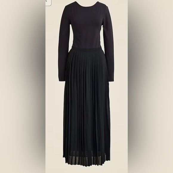 J. Crew Dresses & Skirts - New Pleated ballet dress in stretch cotton blend
